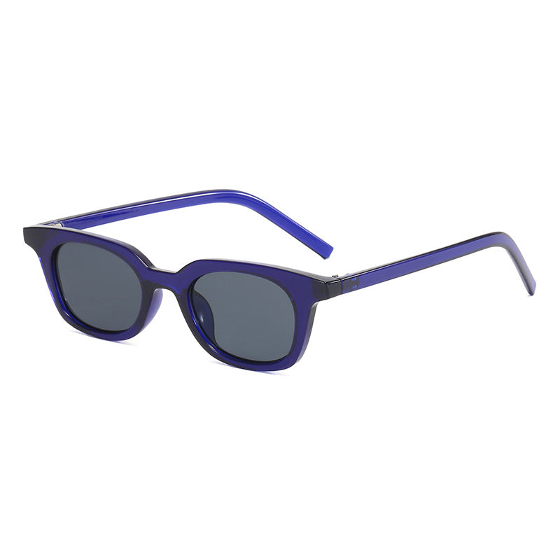 Damen moderne Rechteck-Sonnenbrille Karnz