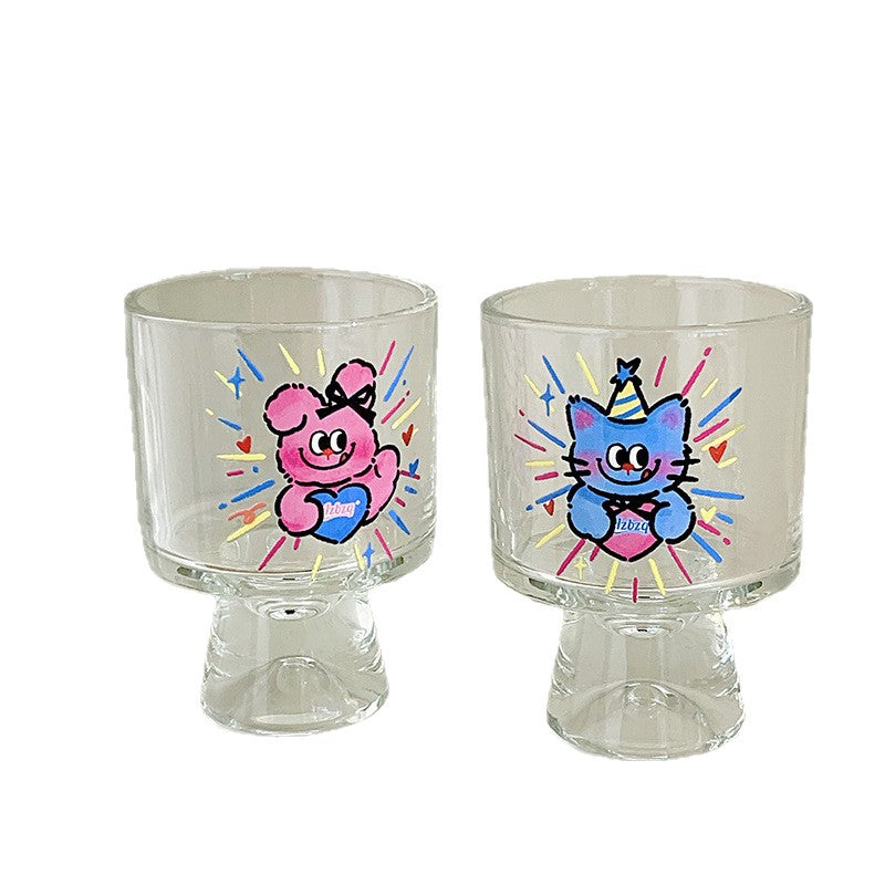 Lustige und Kreative Trinkglas mit Einzigartigem Tiermotiv Karnz