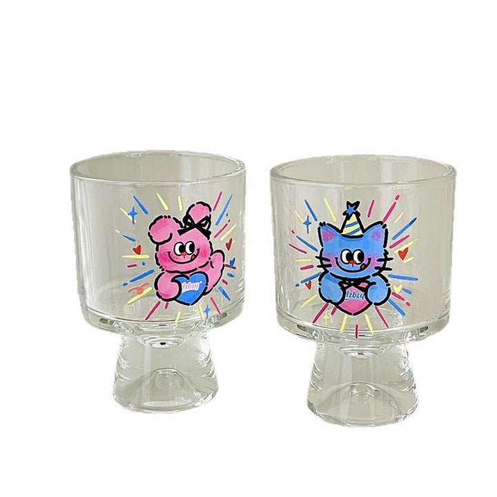 Lustige und Kreative Trinkglas mit Einzigartigem Tiermotiv Karnz