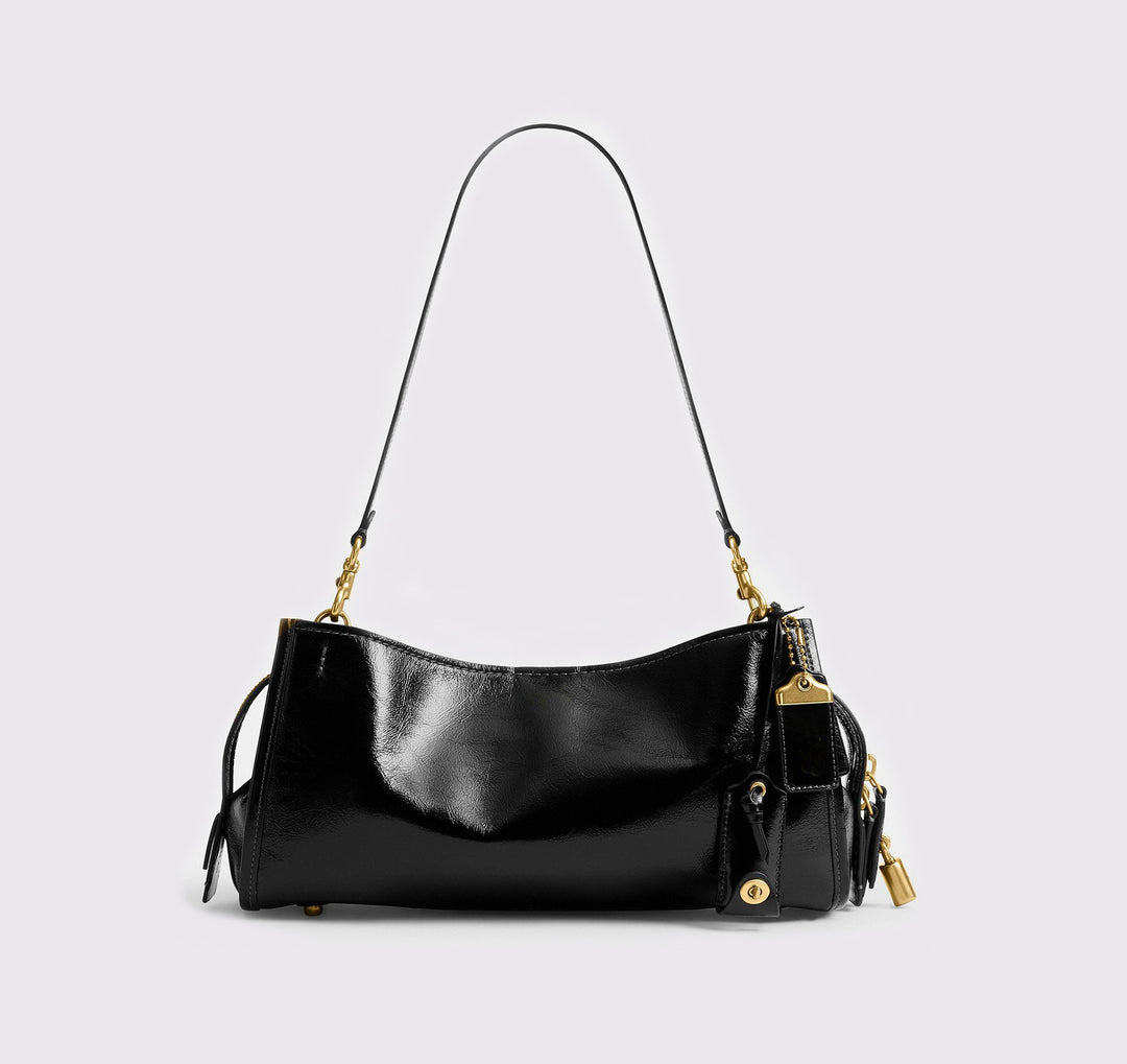 Elegante Leder Schultertasche