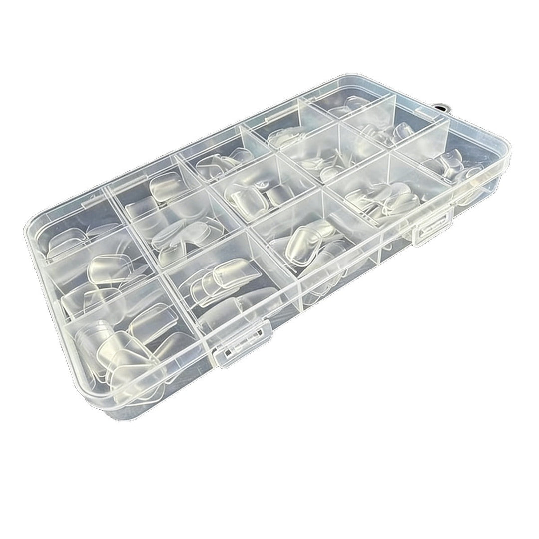 Premium Clear Press-On Nail Tips Karnz