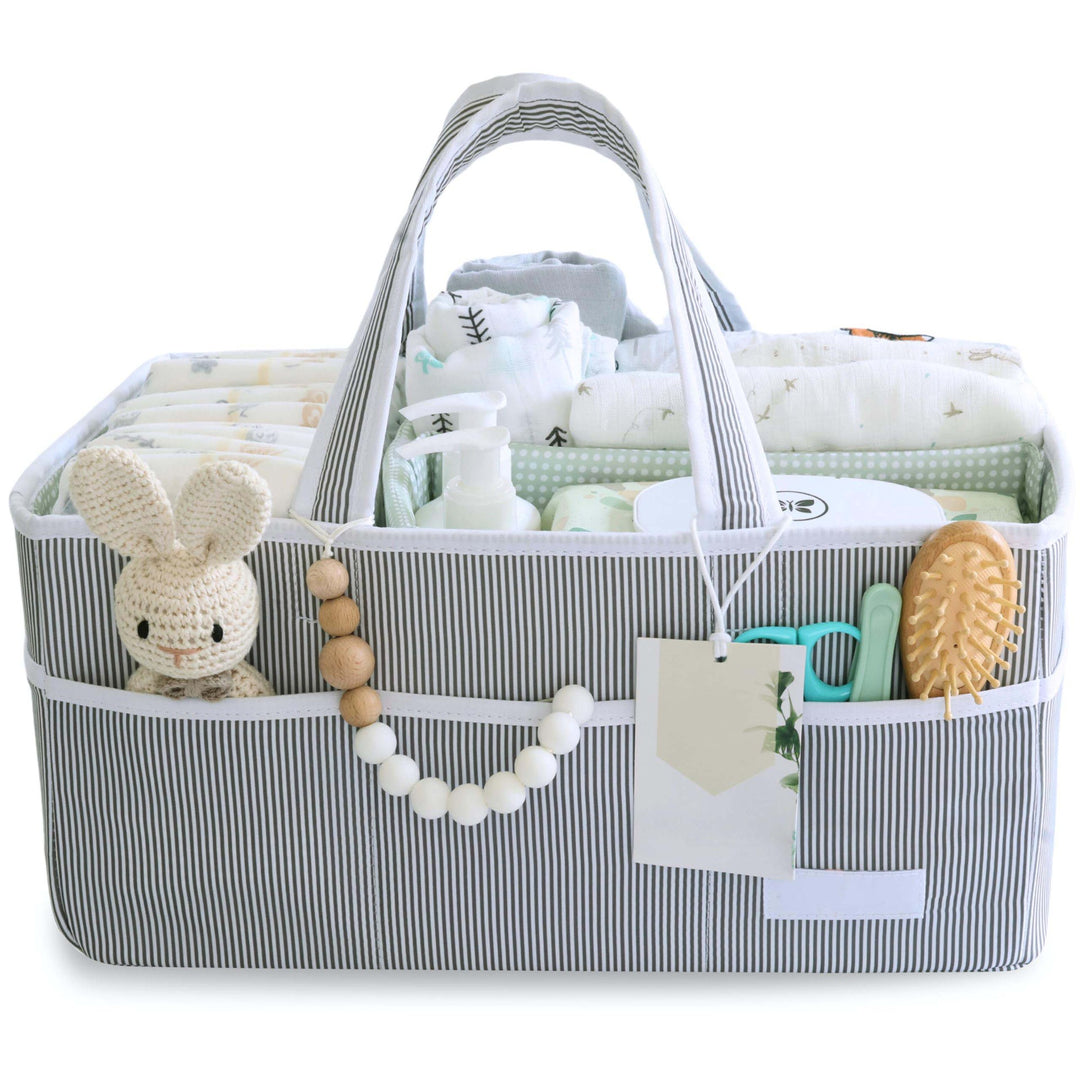 Damen multifunktionale Wickeltasche mit Fächern für Windeln und Pflegeprodukte Karnz