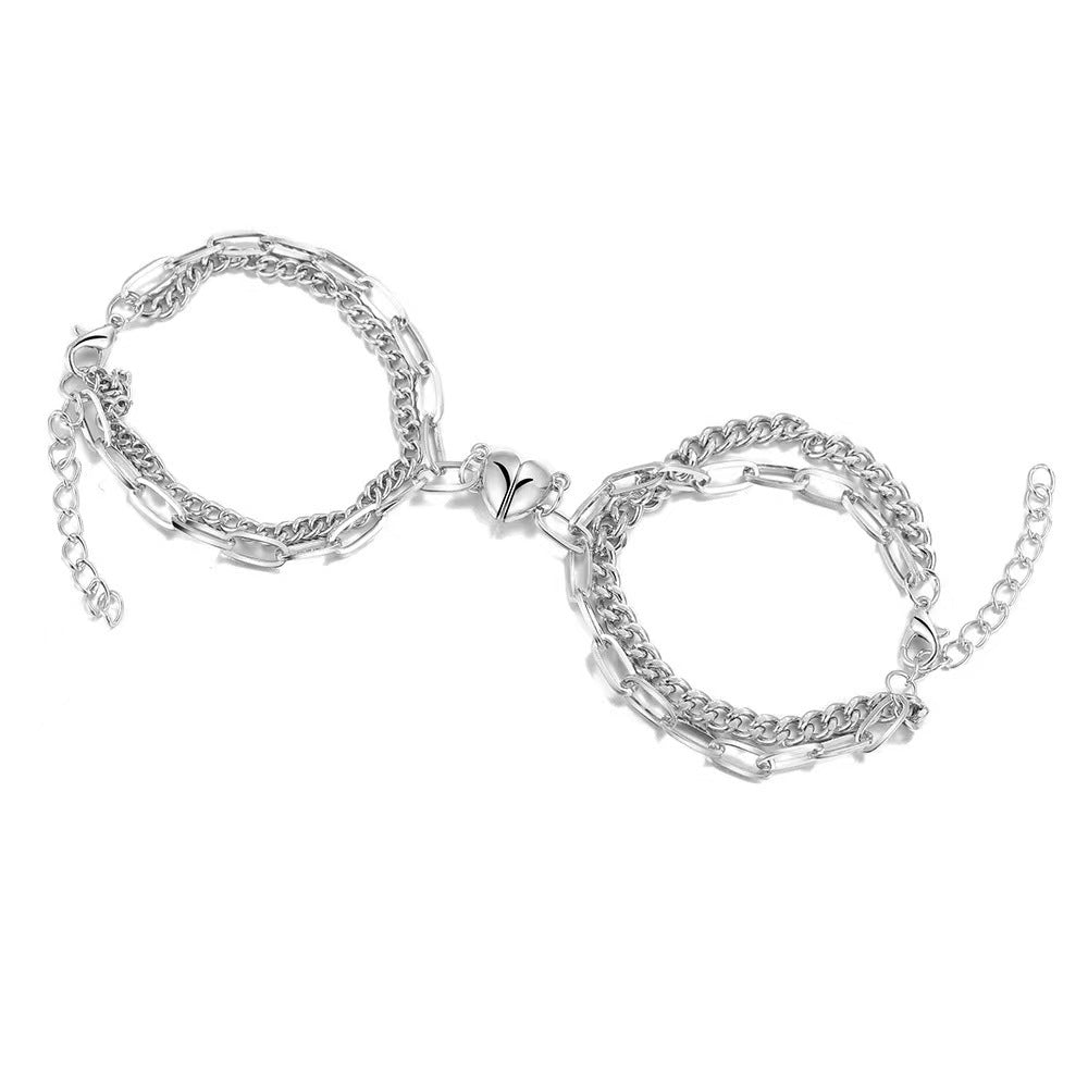 Gestapeltes Kettenarmband-Set Karnz