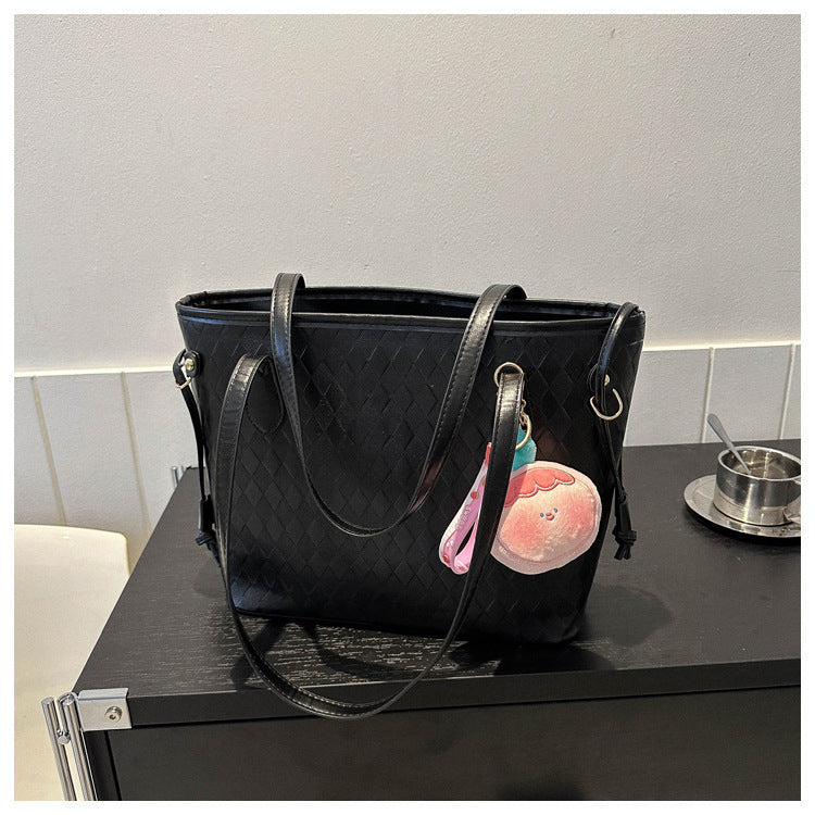 Gepolsterte Muster Handtasche Karnz