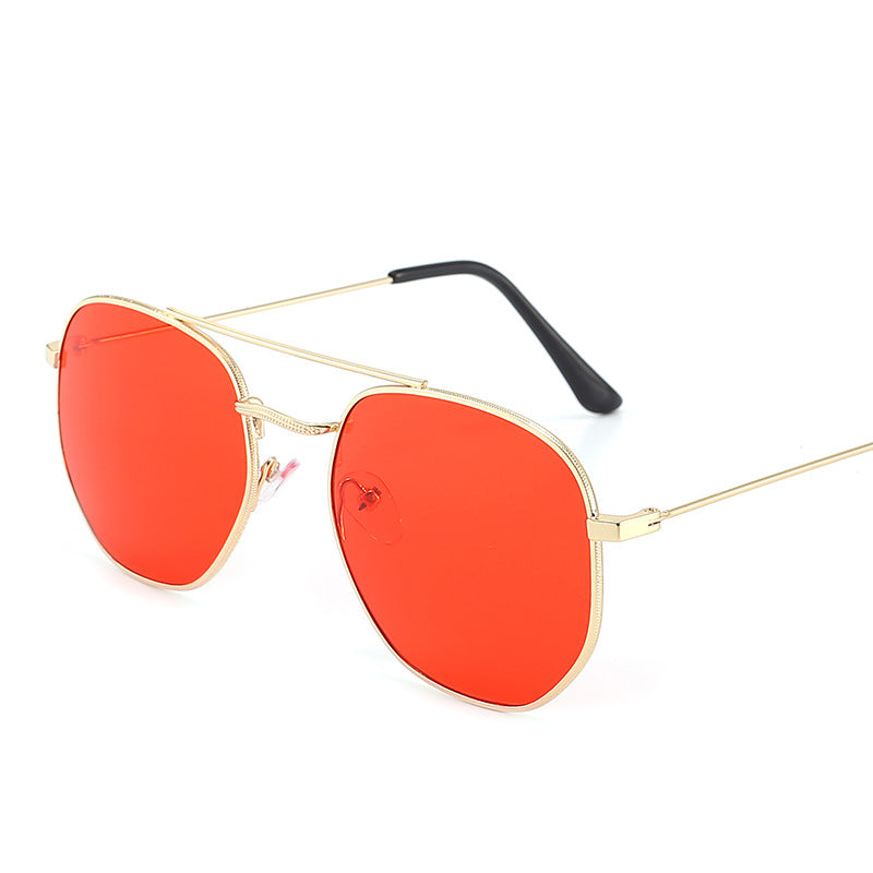 Damen Sonnenbrille mit ovalem Rahmen und schützendem Verlaufsglas Karnz