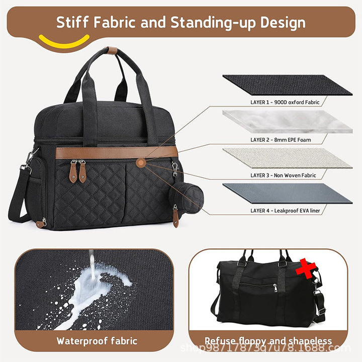 Vielseitige gesteppte Reisetasche Karnz