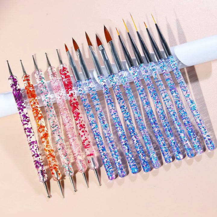 Präzisions-Nagelkunst-Detailpinsel-Set Karnz 1787228377