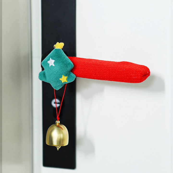 Türgriffschmuck mit Weihnachtsmann Karnz