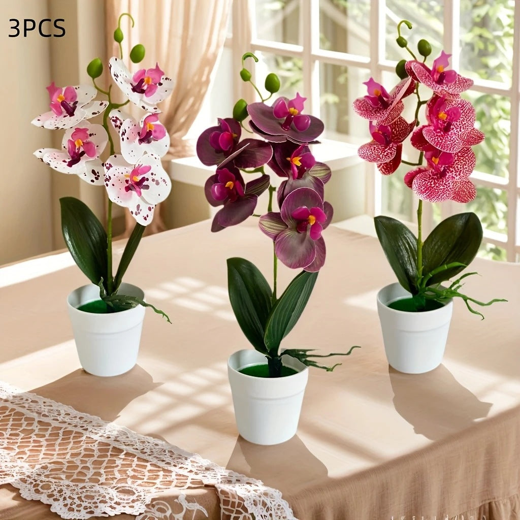 Luxuriöse dekorative Orchideenblumenarrangement