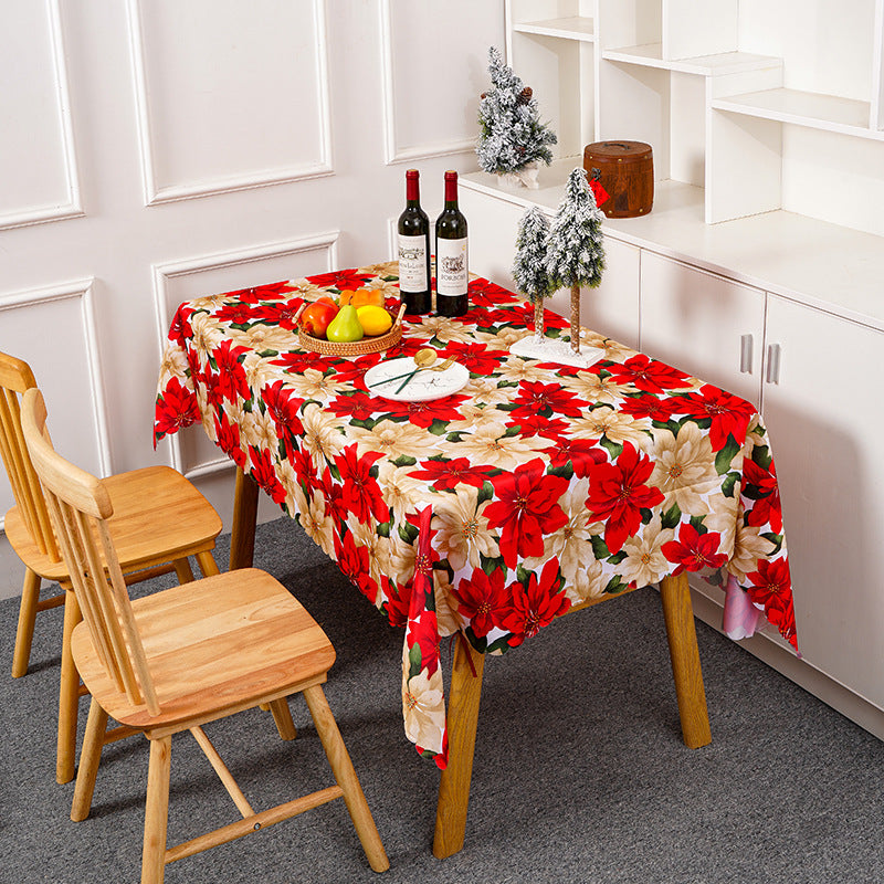 Festliche Tischdecke mit weihnachtlichem Motiv Karnz