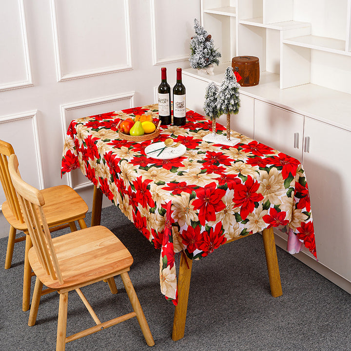 Festliche Tischdecke mit weihnachtlichem Motiv Karnz