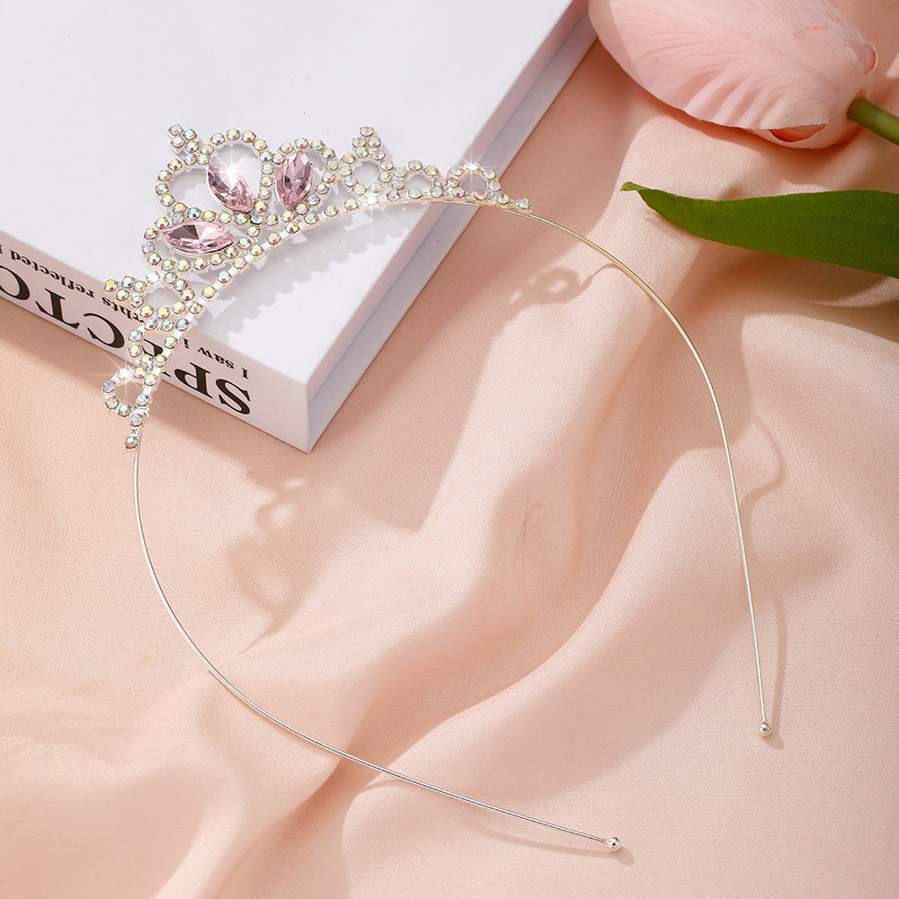 Damen Kristall Tiara Karnz