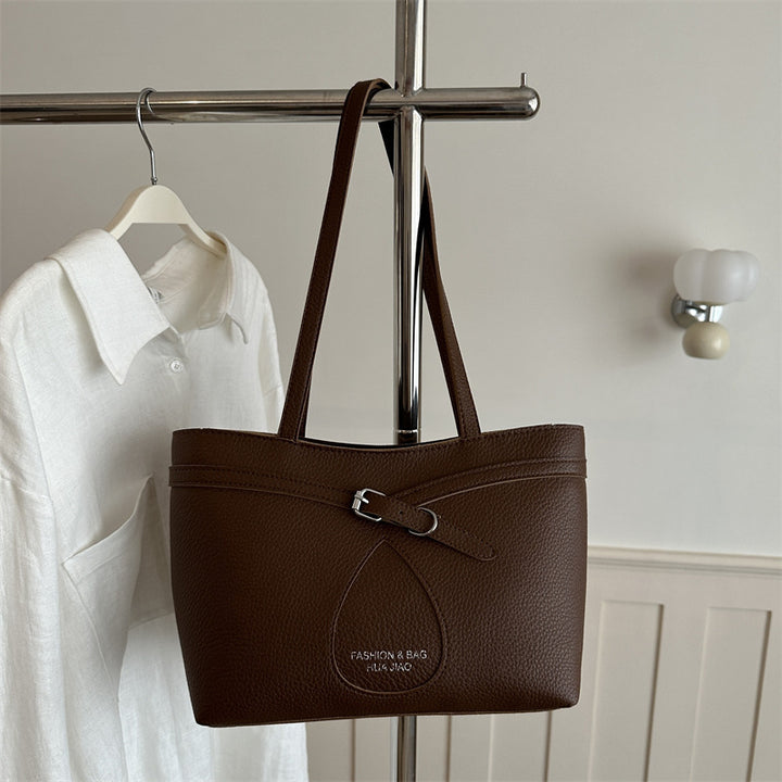 Bequeme Leder-Tote-Bag