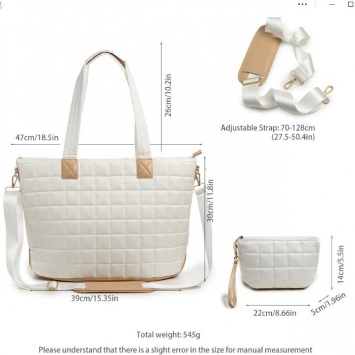 Gepolsterte Alltags- und Laptop-Tasche Karnz