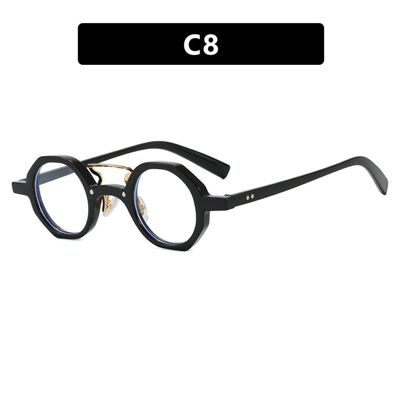 Damen stilvolle Sonnenbrille im einzigartigen achteckigen Design Karnz