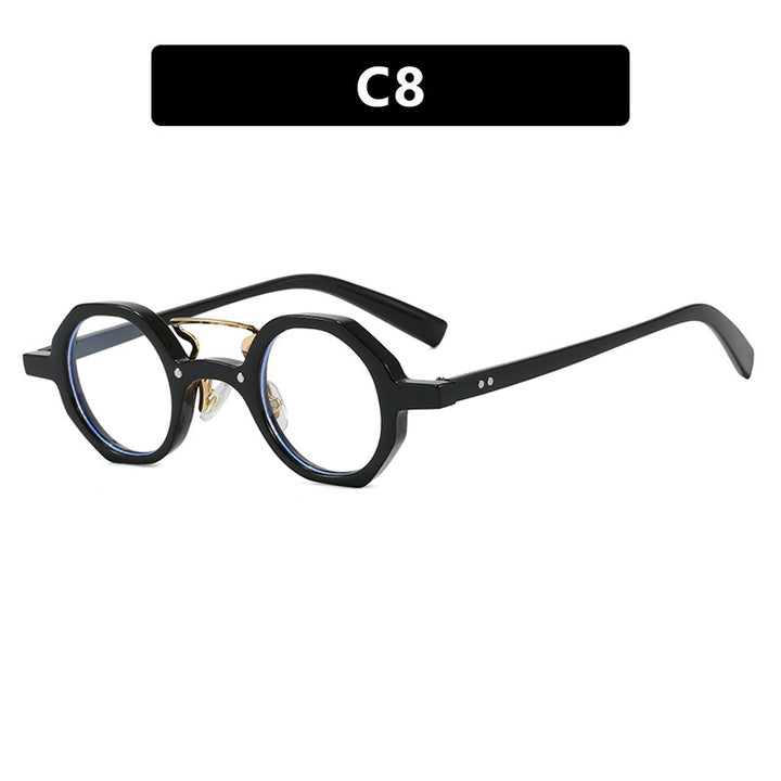 Damen stilvolle Sonnenbrille im einzigartigen achteckigen Design Karnz