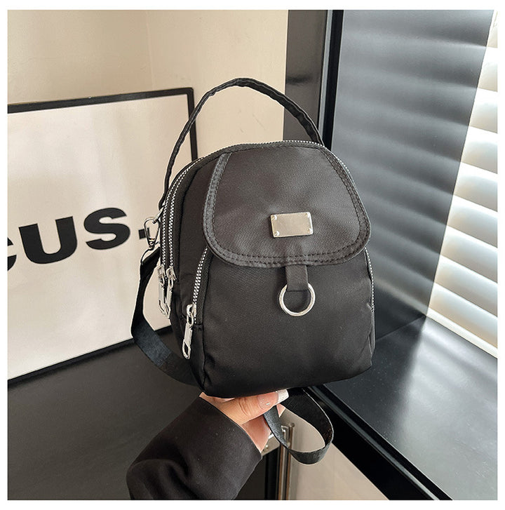 Kompakte Mini-Rucksack mit mehreren Taschen