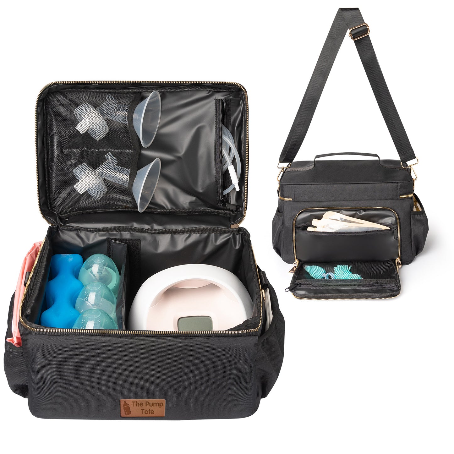 Damen multifunktionale Wickeltasche mit isolierten Fächern Karnz