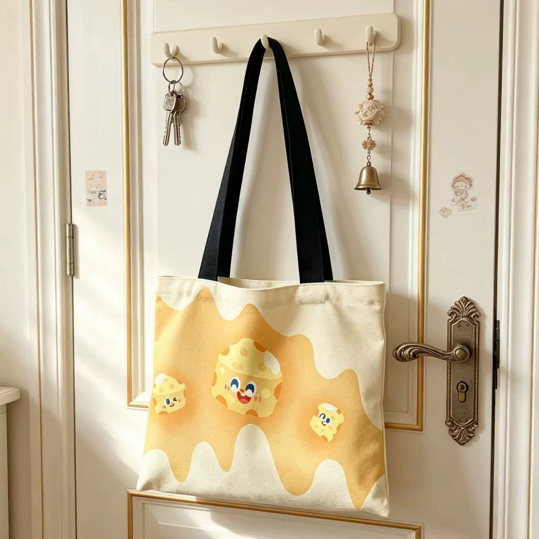 Süße Tiermotiv-Canvas-Tasche