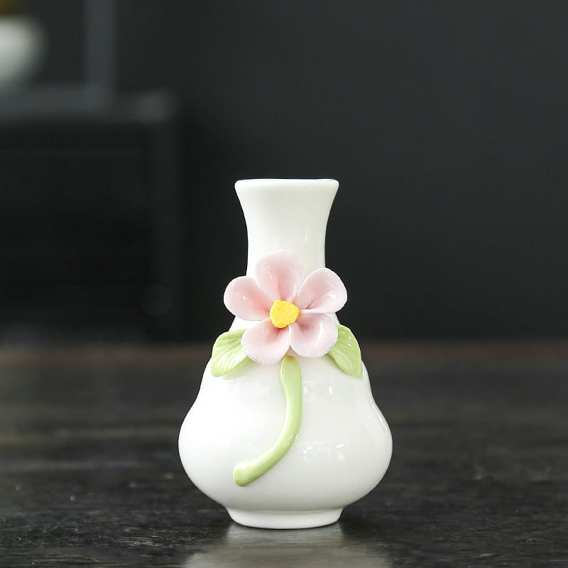 Künstlerische Blumenporzellanvase Karnz