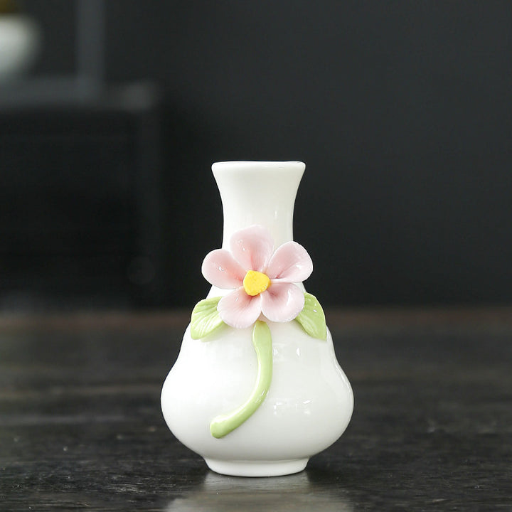 Künstlerische Blumenporzellanvase Karnz