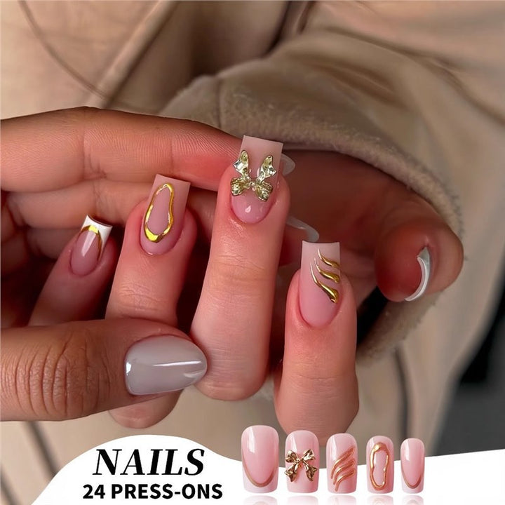 Premium Elegante Press-On Nail Set Karnz