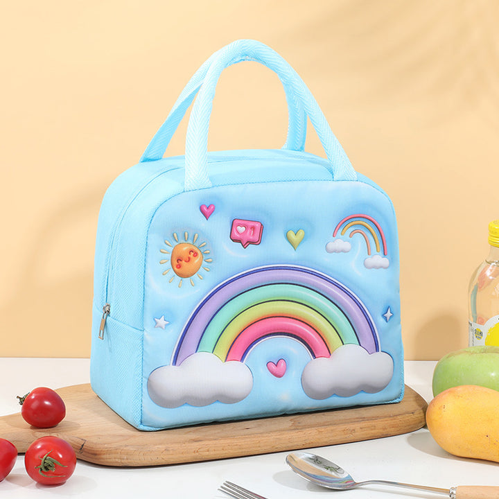 Isolierte Schmetterlings-Lunchbox Karnz