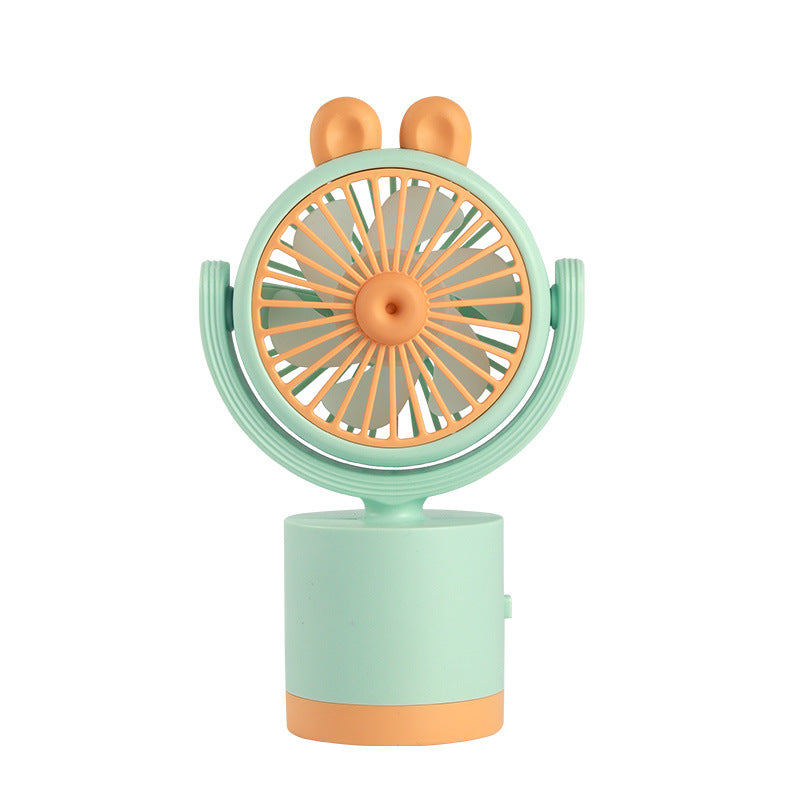 Damen Tragbarer Handventilator mit ergonomischem Design und süßem Tiermotiv Karnz