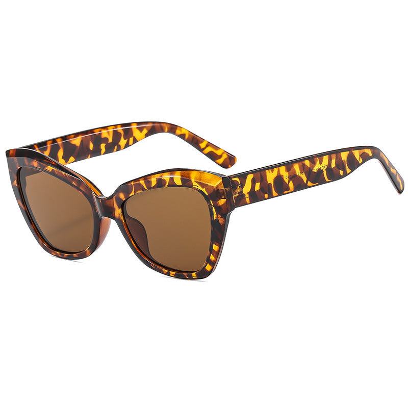 Damen Cat-Eye Sonnenbrille mit markantem Rahmen und polarisierenden Gläsern Karnz