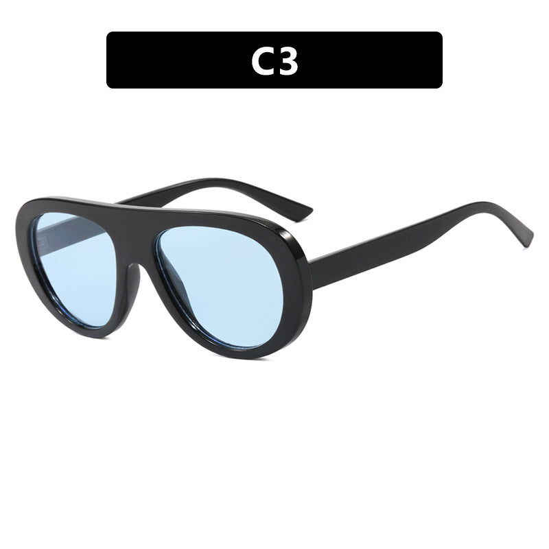 Damen stylische Sonnenbrille mit einzigartigem futuristischen Design Karnz