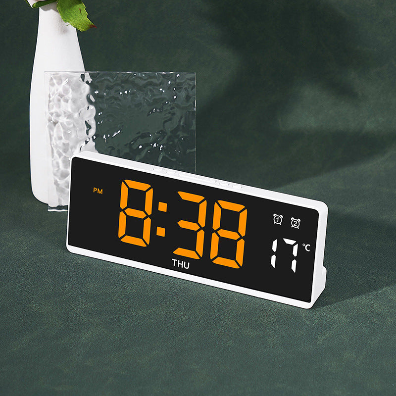 Digitaler Wecker mit Großem Led-Display und Wetteranzeige Karnz