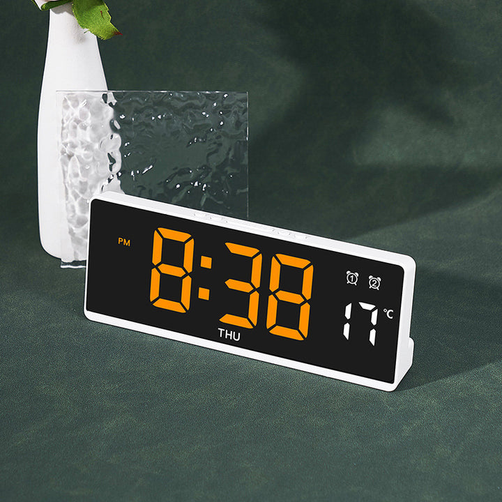 Digitaler Wecker mit Großem Led-Display und Wetteranzeige Karnz