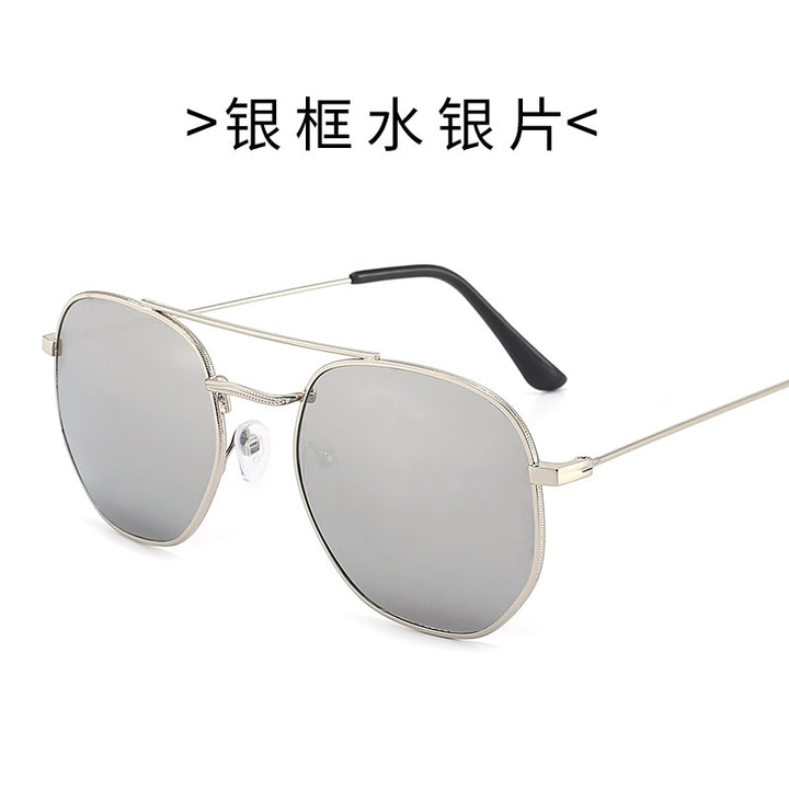 Damen Sonnenbrille mit ovalem Rahmen und schützendem Verlaufsglas Karnz