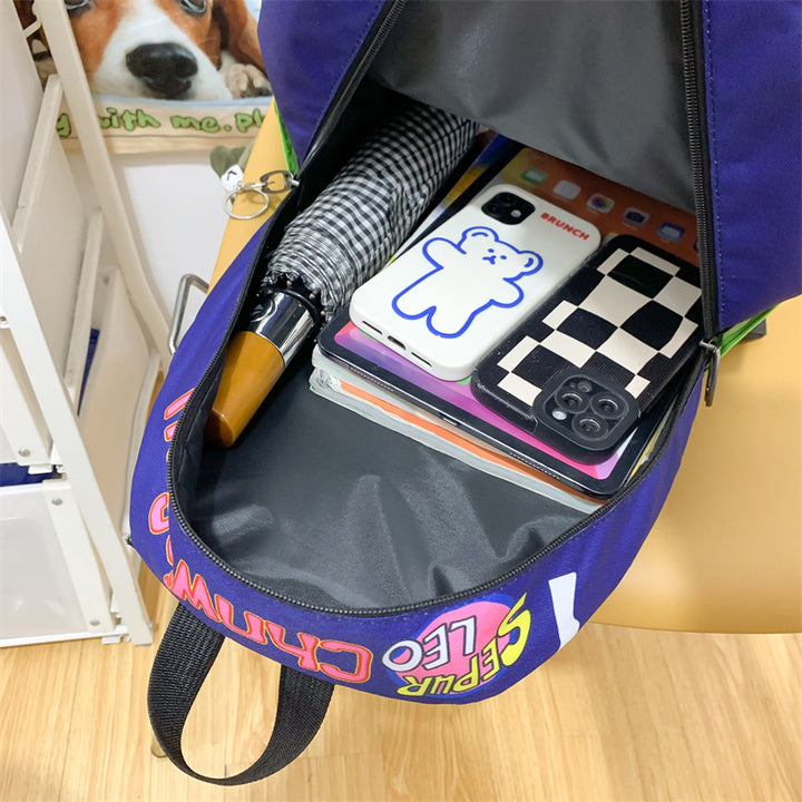 Grafikdruck Freizeit Rucksack Karnz