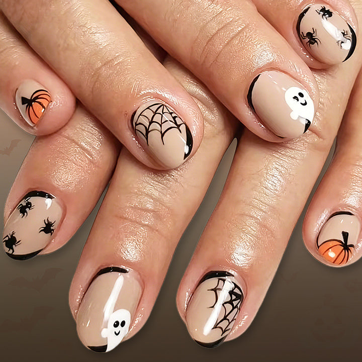 Halloween-Themen Nagelkunstdesign Karnz