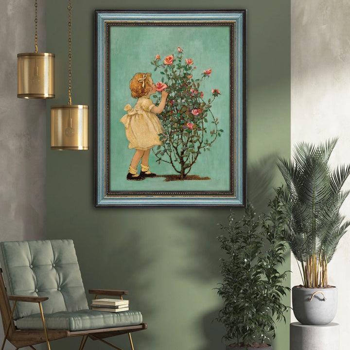 Blumenstillleben Leinwand Kunstwerk