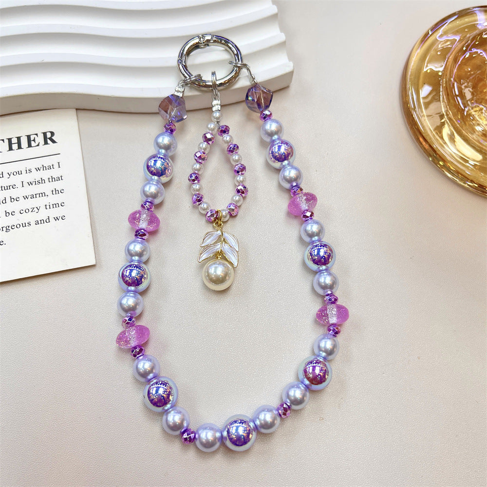 Elegante Perlenbesetzte Charm-Halskette Karnz