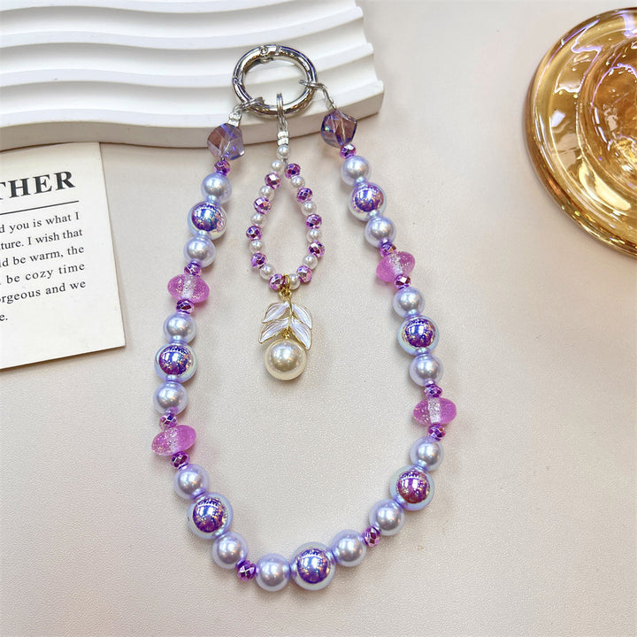 Elegante Perlenbesetzte Charm-Halskette Karnz