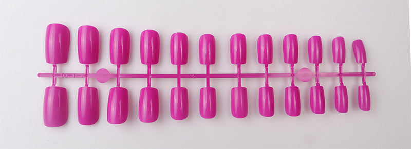 Natürliche glänzende Press-On-Nagelspitzen Karnz