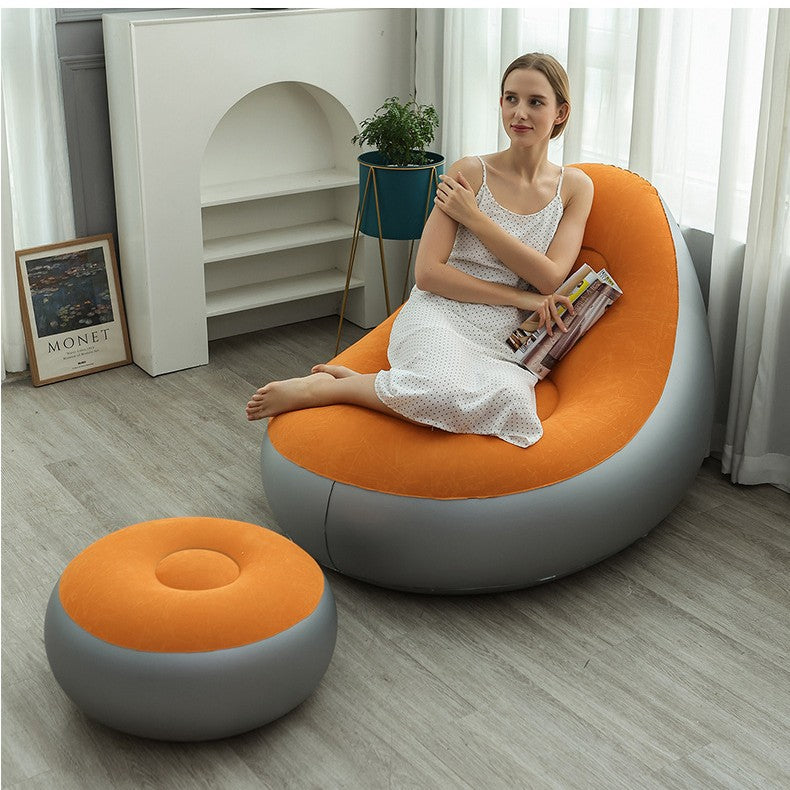 Damen Aufblasbares Komfort-Sofa mit ergonomischer Rückenlehne Karnz