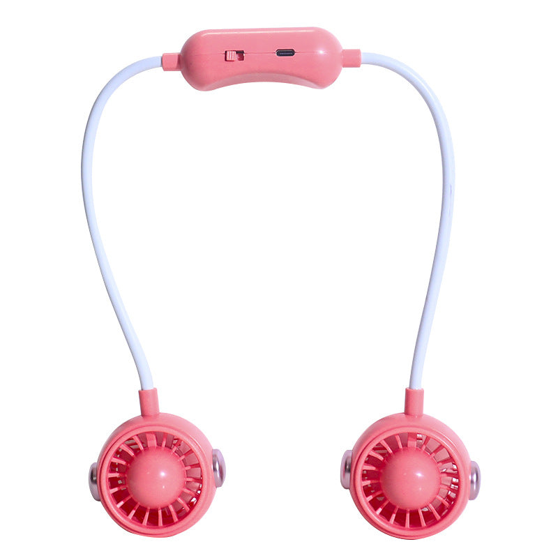 Damen tragbarer USB-Halsventilator mit flexibler Halterung Karnz