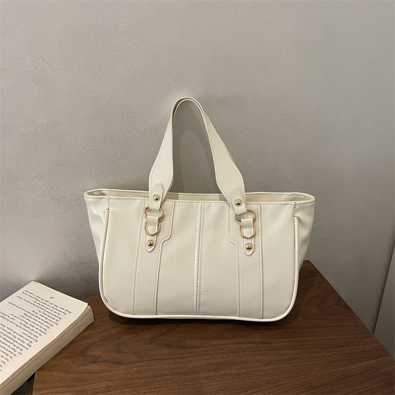Elegante strukturierte Tote-Handtasche