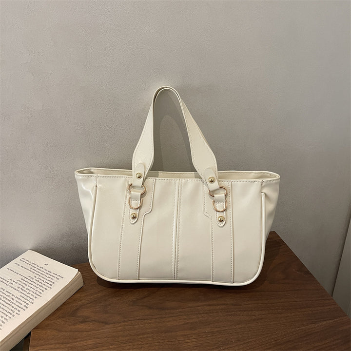 Elegante strukturierte Tote-Handtasche