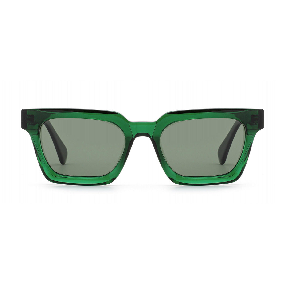 Damen stylische Sonnenbrille mit modernem Kunststoffrahmen Karnz