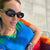 Damen Retro-inspirierte Sonnenbrille im eleganten Ovaldesign Karnz