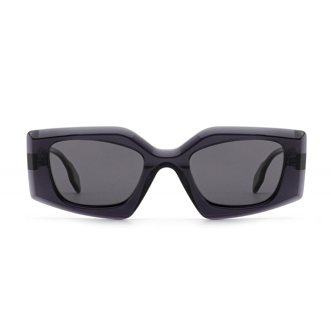 Damen stylish quadratische Sonnenbrille mit innovativem Design und polarisierten Gläsern Karnz