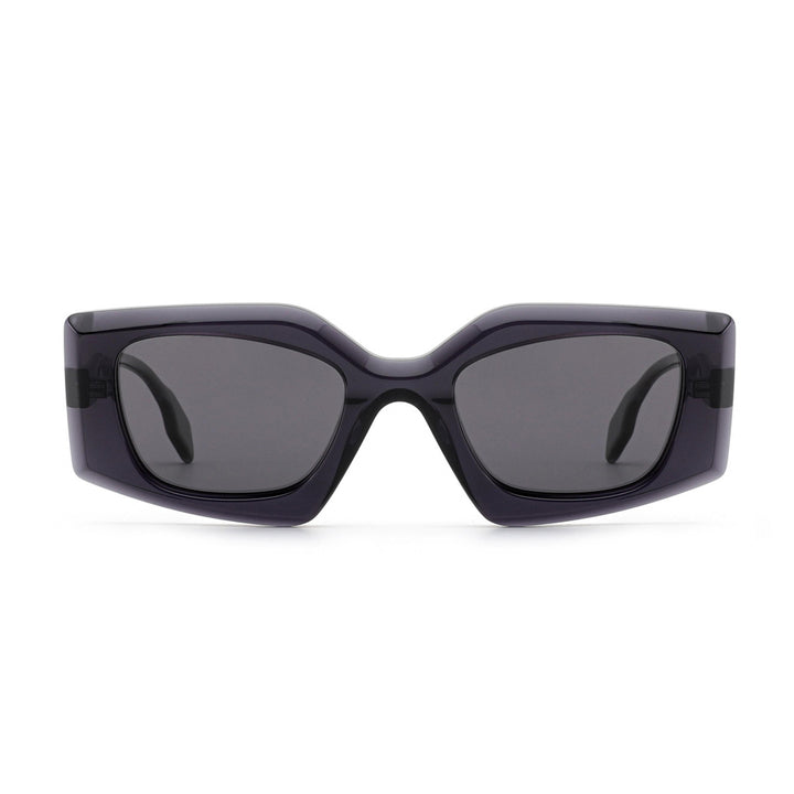 Damen stylish quadratische Sonnenbrille mit innovativem Design und polarisierten Gläsern Karnz