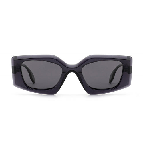 Damen stylish quadratische Sonnenbrille mit innovativem Design und polarisierten Gläsern Karnz