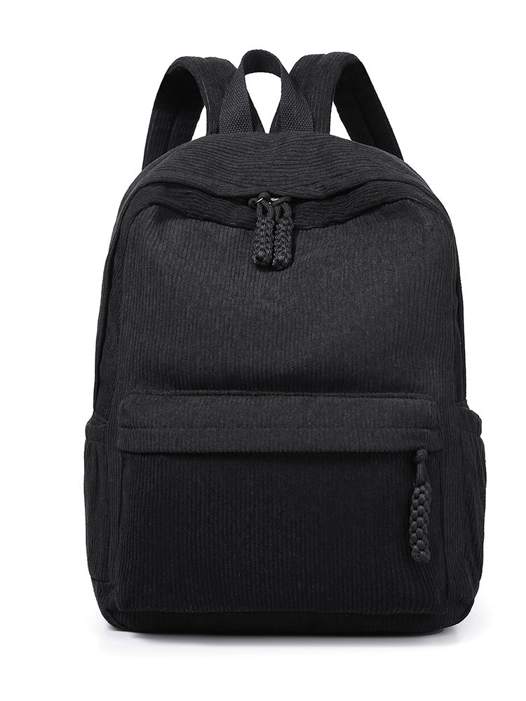 Lässiger Corduroy Rucksack Karnz