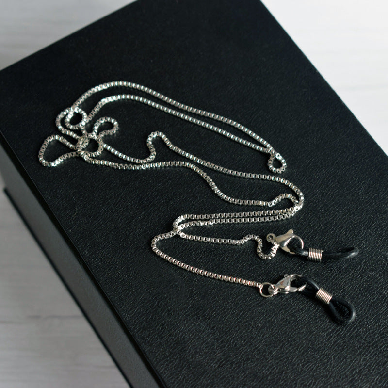 Premium Metall Brillen Kette Karnz